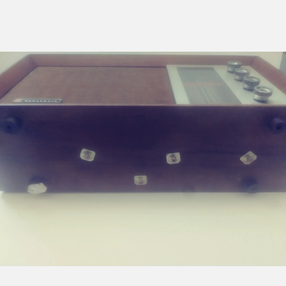 PANASONIC Model RE-7257 FM/AM Solid State Table Top Radio 1968 Tested and Works - Picture 5 of 8